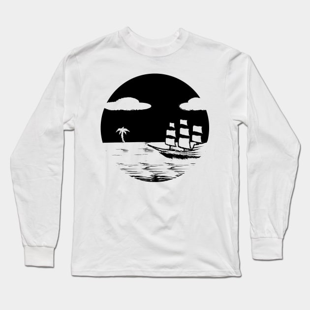 sailing away Long Sleeve T-Shirt by ThisIsGevork